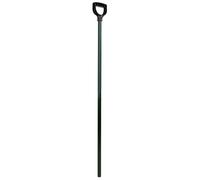 Manche en métal poignée D Covalliero Noir 125 cm