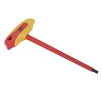 Manche en T isolé, caractéristiques 5 mm, idéal pour la mécanique et l'assemblage de pièces dans les travaux électriques.