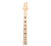 Manche Guitare Électrique en Bois d'Érable, 22 Frettes, Remplacement de Pièces - Bois Résistant, Finition Lisse, Réglage Truss Rod au Tête