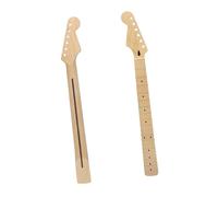 Manche Guitare Électrique Vintage Manche De Guitare 22 Frettes Touche En Érable Finition Mate Ambidextre(Left-handed)