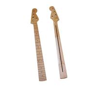 Manche Guitare Électrique Vintage Manche De Guitare Électrique DIY À 5 Cordes 21 Frettes Finition Mate 7.5CM Large