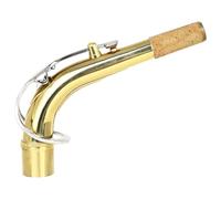 Manche incurvé avancé en laiton pour saxophone Eb Altos Fiabilité Intonation Prise en main confortable Acoustique optimale Jazz Saxophone en laiton Manche courbé