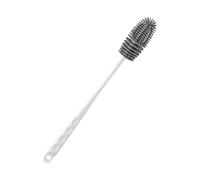 Manche long en silicone - Brosse à gobelet isotherme - Brosse de nettoyage - Brosse à gobelet en verre à long manche - Brosse à bouteille - Pas d'impasse - Brosse de nettoyage de cuisine