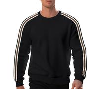Manche Longue Homme Infroissable Tunisien Slim Hawaïenne Coachella Tee Shirt Manche Longue Musculation Fit Chasse Militaire Marque Polo Chemisette Homme Noir XL