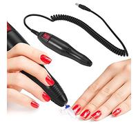 Manche Pour Ponceuse pour Ongles, pour Ponceuse à ongles Professionnel 20000 RPM Pour Manucure Pédicure,17V Portable Ongles Polisseur Fichier Pédicure Manucure Outil pour Salon