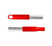 Manche Rouge Aluminium Longueur 140 cm diamètre 2,5 cm à Visser