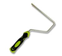 Manche rouleau à peindre Soft pour pièces de rechange de rouleaux Midi de 15 cm. Manche long tige rouleau Ø6 mm. Cadre de rouleau de peinture. Petite poignée de rouleau bimatière (D)