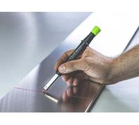 Manche télescopique alu à vis avec passage d'eau 2x900mm KARZHAN - 07316