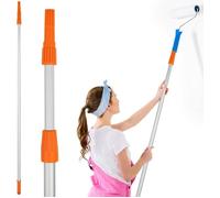 KOTARBAU® Tige Télescopique en métal Aluminium pour Rouleaux de Peinture 150-300 cm | Perche Peinture | Perche Rouleau Peinture | Perche Telescopique Peinture | Manche Telescopique Peinture