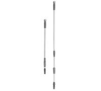 Manche télescopique pour mop et balai - ORION - 94-158 cm - Acier inoxydable - Antidérapant - Fixation universelle