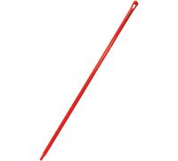 Manche Vikan fibre de verre 1,50 m, diam.34 mm, coloris rouge