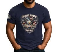 Manches Courtes 250E Anniversaire des États-Unis, 250E Anniversaire, Nous, Le Peuple Sportswear Confortable T-Shirt Classics Tee Shirt pour Randonnée Running Workout M