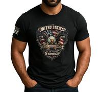 Manches Courtes 250E Anniversaire des États-Unis, 250E Anniversaire, Nous, Le Peuple T-Shirt Durable Sportswear Confortable Tee Shirt pour Workout Running Outdoo S