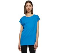 Urban Classics T-shirt bleu roi – Manches courtes retroussées, coupe ample, 100% coton – Taille S