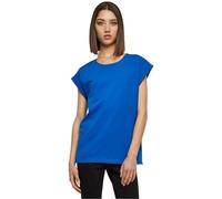 Urban Classics T-shirt Manches retroussées Épaules tombantes Coupe ample 100% coton Bleu XXXL