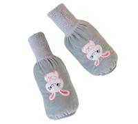 Manches De Bras Chaudes en Coton pour Gants À Bras Longs avec des Lapins De Dessin Animé pour Les Activités Hivernales Écriture Et Lecture des Étudiants Manchettes d'hiver pour Étudiants