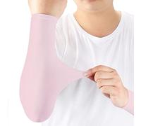 Manches de bras Compression Protection UV 1 Paire 7 Paires,Manchettes de Bras Extensible Femmes Hommes Jeunesse Pour Tatouage Couvrant Golf Basketball Extérieur Cyclisme Jardinage Conduite(Rose)