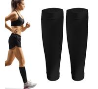 Manches de compression pour mollet Hommes - Soutien des manches de jambe et | Chaussettes de compression sans pieds, manches de compression respirantes Shin Splint pour la course sportive
