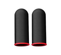 Manches De Doigts pour Jeu Mobile - Manches De Doigts Respirant Fibre De Carbone 2 Pièces | Couvre-Doigts Portables, Manches De Jeu Confortable pour Améliorer La Sensibilité des Doigts pour Les