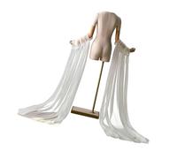 Manches de mariée Respirantes, Robe de mariée élégante, Bras Long Transparent pour diverses Occasions, Artistes de scène, Bras en Tulle