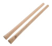 Manches de Rechange en Bois pour Houe, 2 Pièces, 3cm 2,5cm | Bois Dur Poli, Surface Lisse sans Bavures, Installation Rapide, pour Outils Agricoles et Cultivateurs Couleur Aléatoire