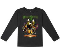 Manches longues de Heavysaurus - Metal-Kids - Pommesgabel - 128 à 164 - pour filles & garçonse - noir 14 Ans