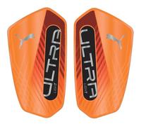 Puma Ultra Light Shin Guards Orange/Argent Grand Male