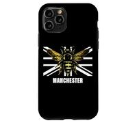 Manchester Bee Drapeau Royaume-Uni Souvenir Coque pour iPhone 11 Pro