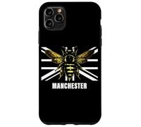 Manchester Bee Drapeau Royaume-Uni Souvenir Coque pour iPhone 11 Pro Max