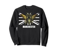 Manchester Bee Drapeau Royaume-Uni Souvenir Sweatshirt