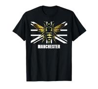 Manchester Bee Drapeau Royaume-Uni Souvenir T-Shirt