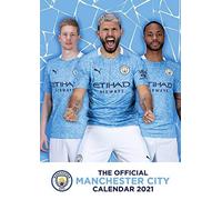 Manchester City 2021 Mcfc Calendrier Mural A3 30x42cm