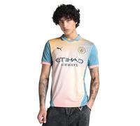 Manchester City Definitely City Maillot 2024/25 Saison - Réplica - Homme - Rose - Taille : S