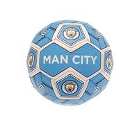 Manchester City F.C. Ballon de Football Taille 3 HX Nouveau, XL