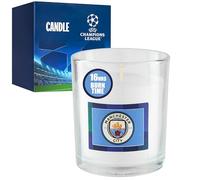 Manchester City F.C Bougie Homme et Ado, Bougie Non Parfumée Decoration Maison avec 16 Heures Durée de Combustion, Gaming Merchandise, Cadeau Homme