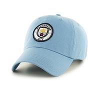 Manchester City FC Casquette de baseball réglable pour adulte Bleu ciel, bleu ciel