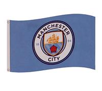 Manchester City FC - Drapeau CORE (Taille unique) (Bleu)