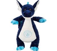 Manchester City FC - Jouet en peluche, design dragon TA12182 (taille unique) (Bleu marine/Blanc)