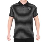 Manchester City FC Officiel - Polo pour Homme - Noir/Gris - M