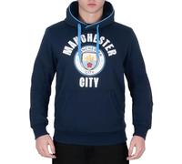 Manchester City FC officiel - Pull à capuche thème football - polaire/avec motif - homme - XL