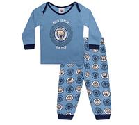 Manchester City FC Officiel - Pyjama thème Football - garçon/Enfant/bébé - 3-6 Mois