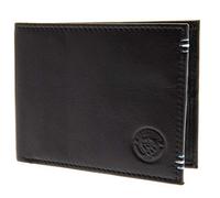 Manchester City FC Portefeuille en cuir cousu - Noir - Taille Unique
