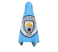 MANCHESTER CITY FC Serviette à capuche pour garçon - Poncho pour enfants 100 % coton - Man City Beach Swim Wrap & Peignoir de bain
