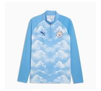 Puma Sweat-shirt Junior à Demi-zip Avant-match Manchester City Fc 26/27 Warm Up