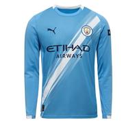 PUMA Maillot manches longues Home 25/26 Manchester City Homme, Accessoires, Bleu, L L