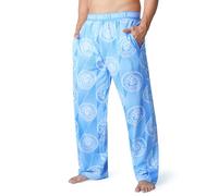 Manchester City Pantalon Pyjama Homme, Confortable Coton Vêtements de Nuit - Cadeau Homme (Blu, 2XL)