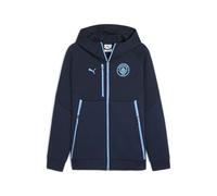 Manchester City Pumatech Sweat à capuche pour homme Bleu marine, bleu marine, Small