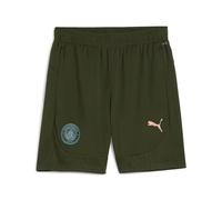 Manchester City Short d'Entraînement - Vert/Bleu - PUMA X-Small