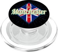 Manchester City UK Rétro Royaume-Uni Vintage Angleterre PopSockets PopGrip pour MagSafe