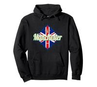 Manchester City UK Rétro Royaume-Uni Vintage Angleterre Sweat à Capuche